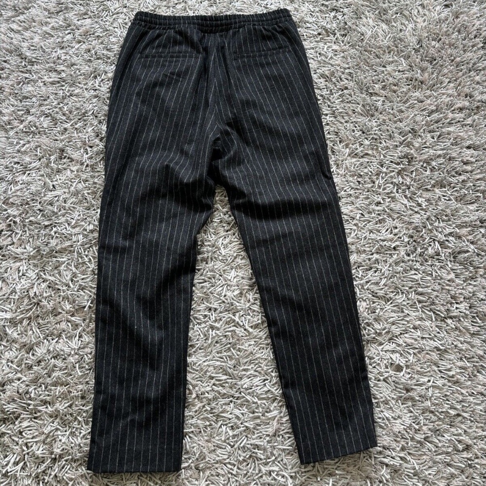 Ami Alexandre Mattiussi Pants Trousers Wool - Polyamide Striped - Picture 2 of 8